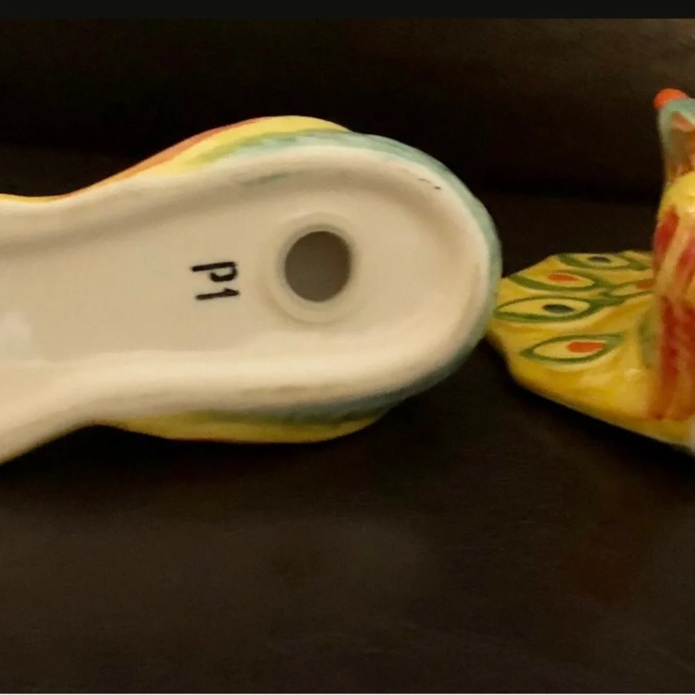 PIER 1 BIRDS SALT AND PEPPER SHAKERS SET PAIR